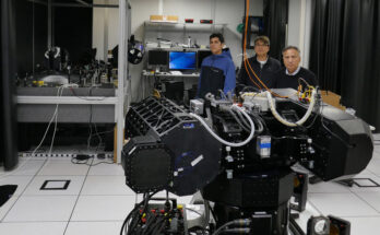 High Energy Laser Beam Control Research Testbed (HBCRT). Foto: U.S. Navy/Dan Linehan