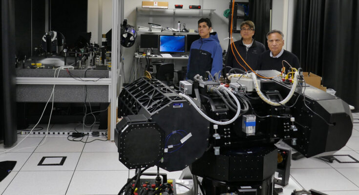 High Energy Laser Beam Control Research Testbed (HBCRT). Foto: U.S. Navy/Dan Linehan