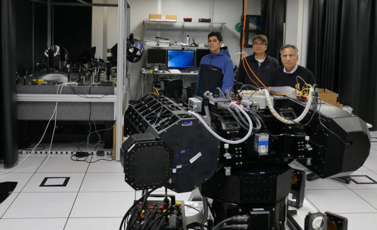 High Energy Laser Beam Control Research Testbed (HBCRT). Foto: U.S. Navy/Dan Linehan