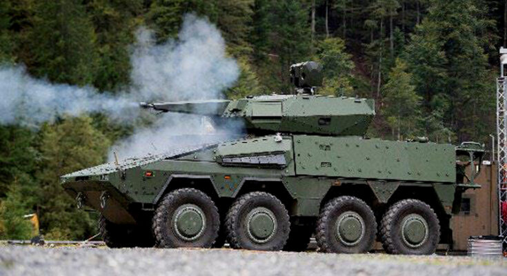 Mobile Flugabwehr: Rheinmetall übergibt Nachweismuster des Skyranger 30 an die Bundeswehr. Foto: Rheinmetall AG